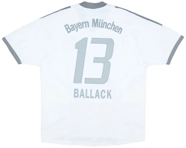 adidas 2002-03 Bayern Munich Away Shirt Ballack #13 - 9/10 - (L)