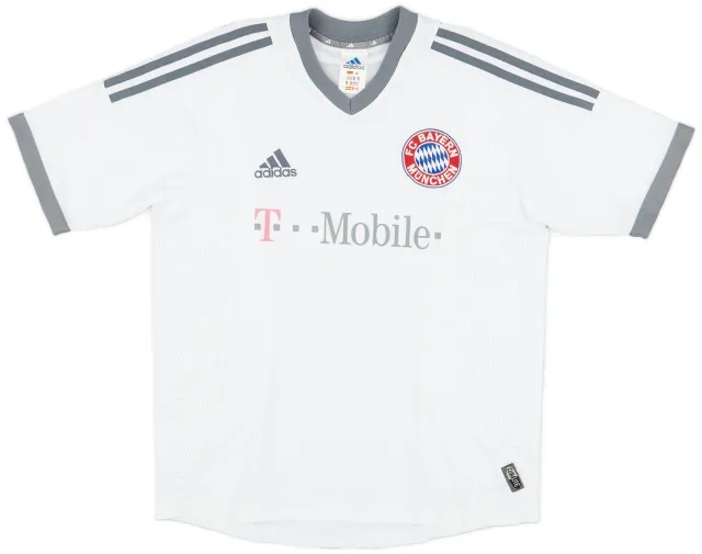 adidas 2002-03 Bayern Munich Away Shirt - 9/10 - (Y)