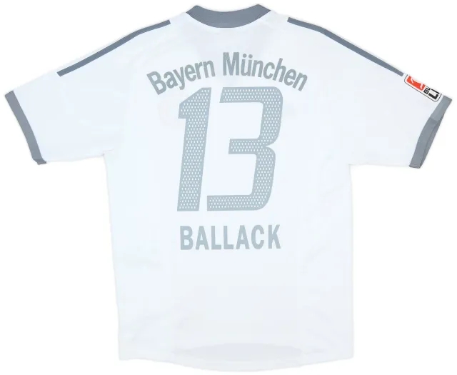 adidas 2002-03 Bayern Munich Away Shirt Ballack #13 - 7/10 - (S)