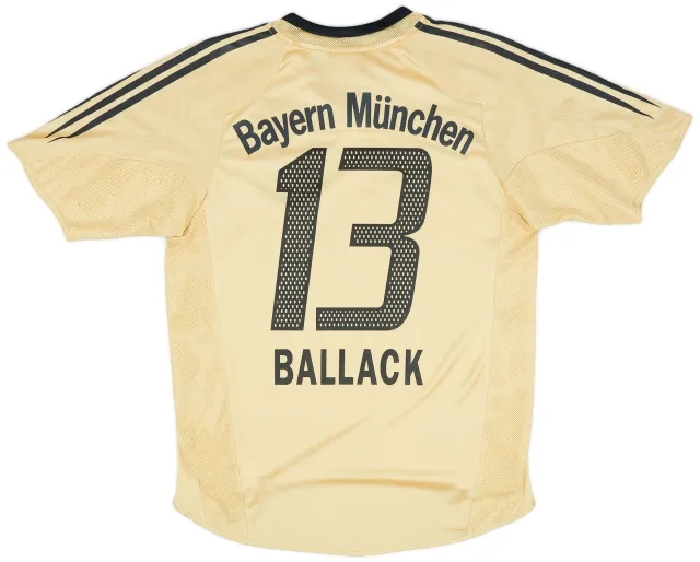 adidas 2004-05 Bayern Munich Away Shirt Ballack #13 - 8/10 - (S)