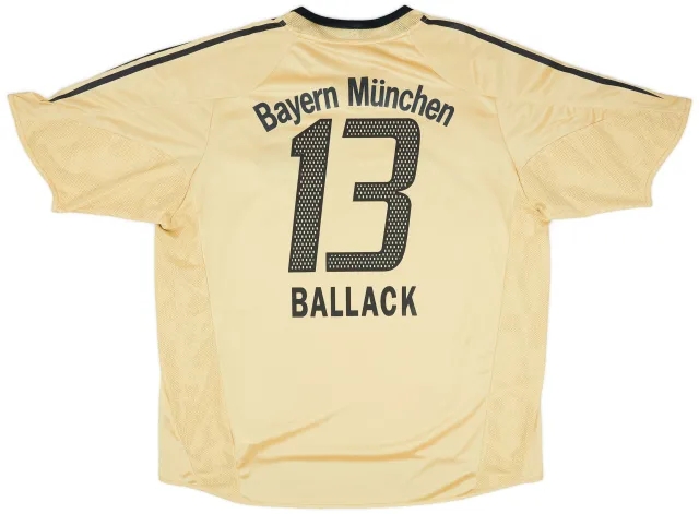 adidas 2004-05 Bayern Munich Away Shirt Ballack #13 - 9/10 - (XXL)