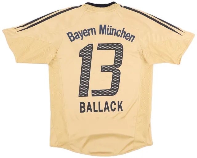 adidas 2004-05 Bayern Munich Away Shirt Ballack #13 - 8/10 - (S)