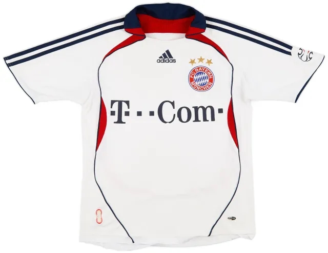 adidas 2006-07 Bayern Munich Away Shirt - 5/10 - (XL.Boys)