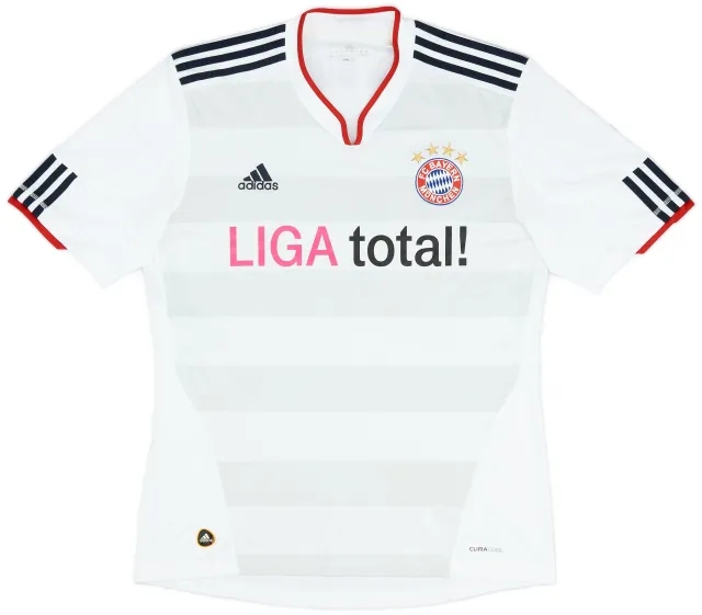 adidas 2010-11 Bayern Munich Away Shirt - 8/10 - (L)