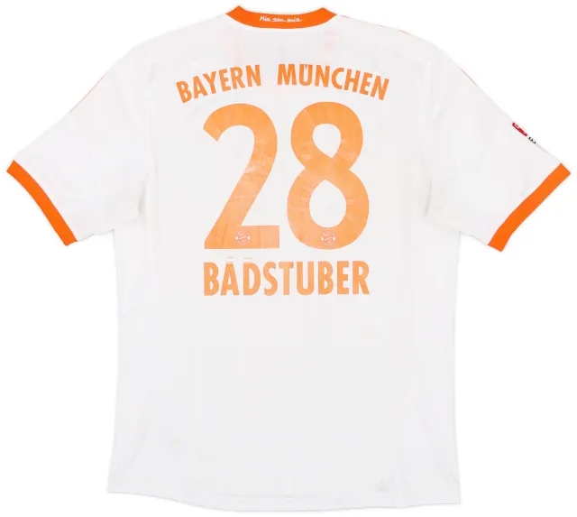 adidas 2012-13 Bayern Munich Away Shirt Badstuber #28 - 6/10 - (L)