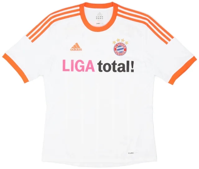 adidas 2012-13 Bayern Munich Away Shirt - 8/10 - (M)