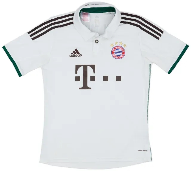adidas 2013-14 Bayern Munich Away Shirt - 8/10 - (XL.Boys)