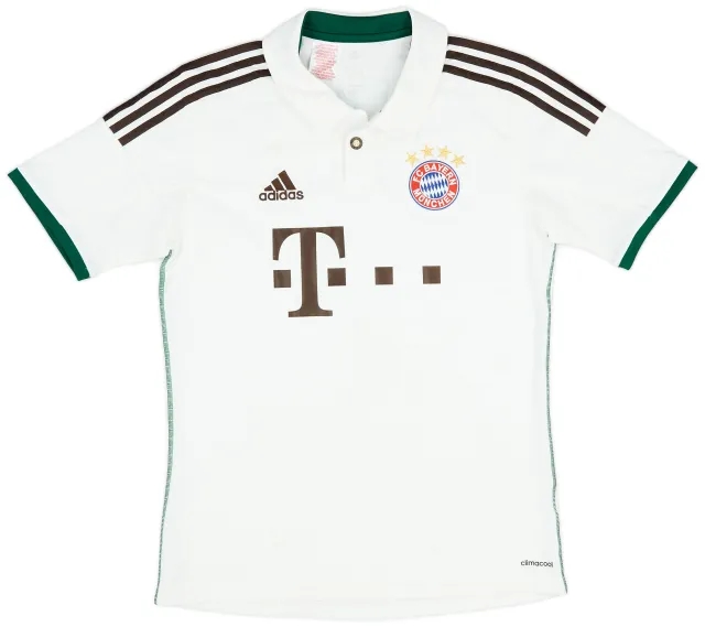 adidas 2013-14 Bayern Munich Away Shirt - 8/10 - (XL.Boys)