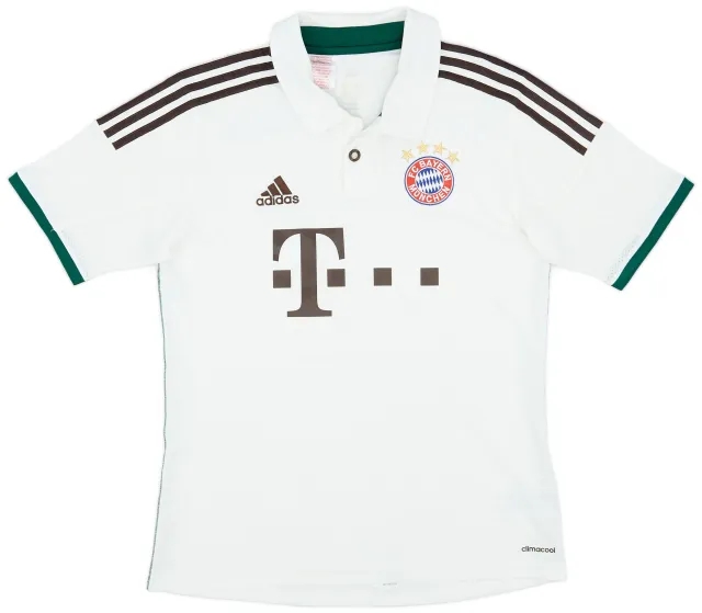 adidas 2013-14 Bayern Munich Away Shirt - 8/10 - (XL.Boys)