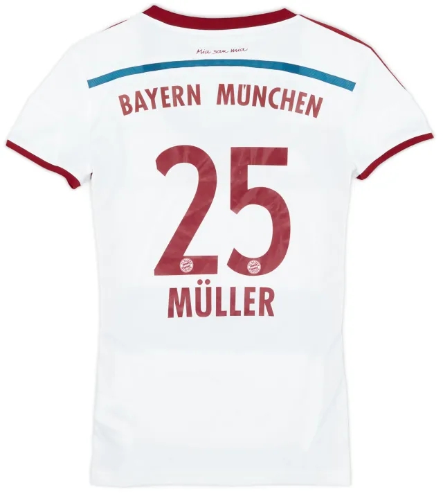 adidas 2014-15 Bayern Munich Away Shirt - 7/10 - (Women's XS)