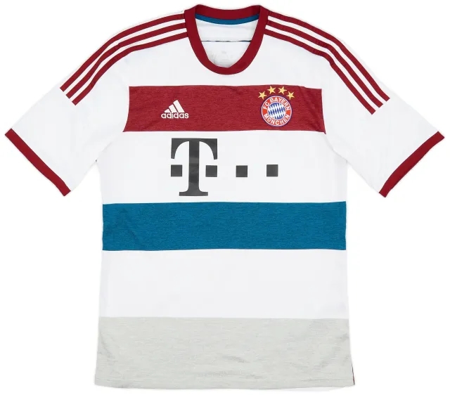 adidas 2014-15 Bayern Munich Away Shirt - 7/10 - (M)