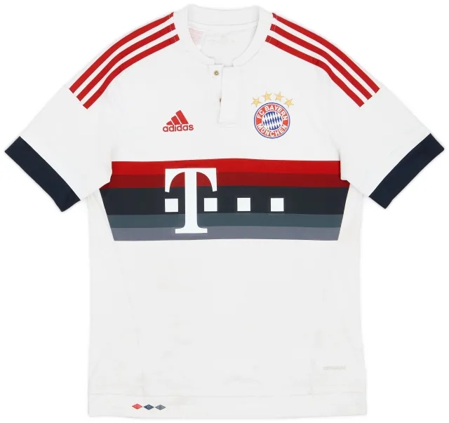 adidas 2015-16 Bayern Munich Away Shirt - 5/10 - (XL.Boys)
