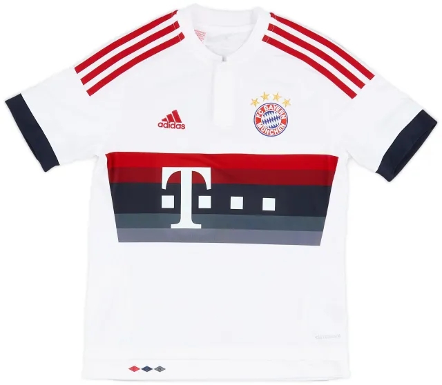 adidas 2015-16 Bayern Munich Away Shirt - 10/10 - (M.Boys)