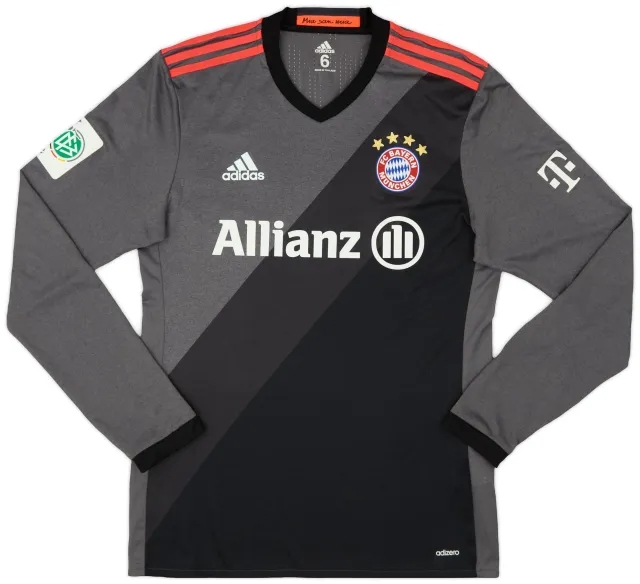 adidas 2016-17 Bayern Munich Women Player Issue Away L/S Shirt - 8/10 - (M)