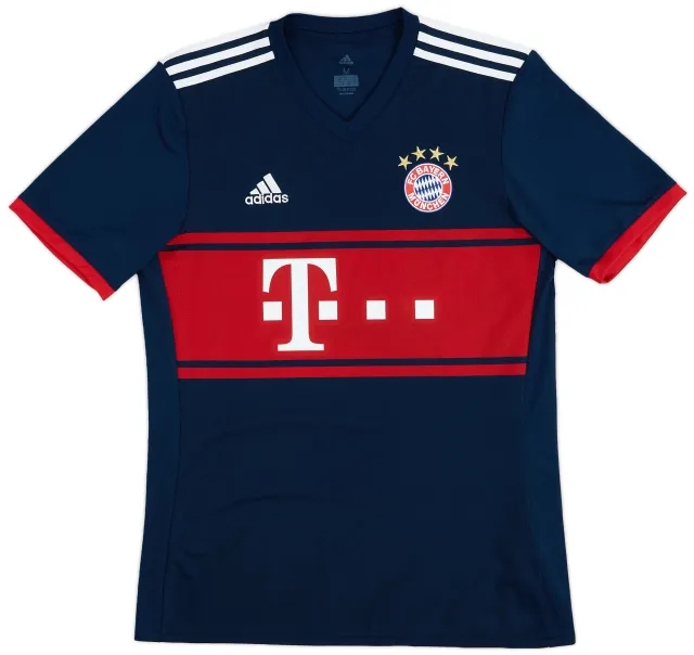 adidas 2017-18 Bayern Munich Away Shirt - 10/10 - (M)