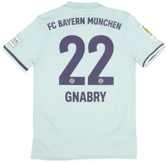 adidas 2018-19 Bayern Munich Away Shirt Gnabry #22 - 9/10 - (S)