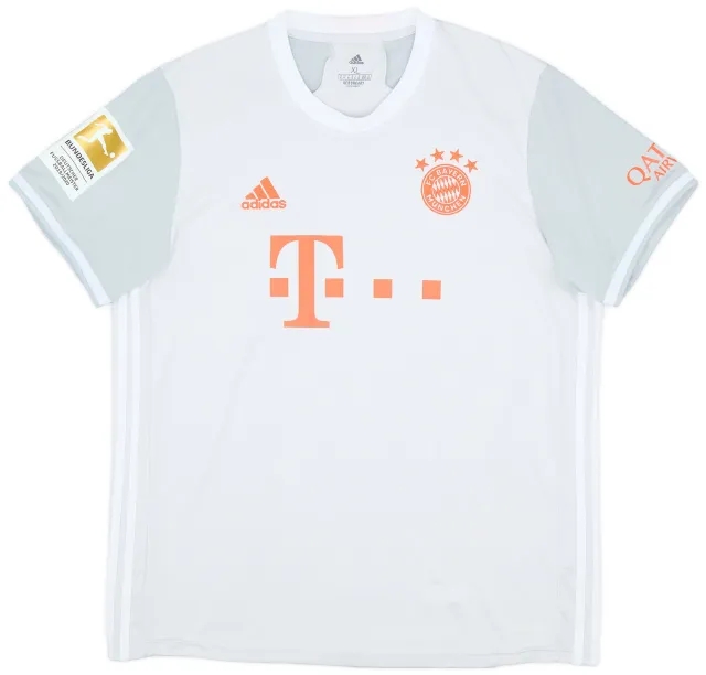 adidas 2020-21 Bayern Munich Away Shirt - 8/10 - (XL)