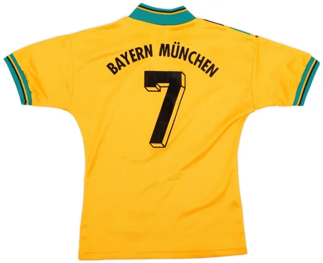 adidas 1993-96 Bayern Munich Away Shirt #7 - 9/10 - (XS)