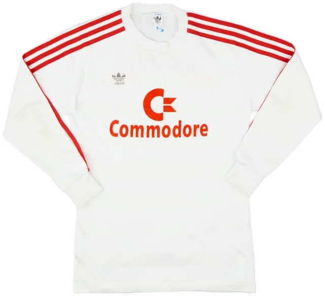 adidas 1984-89 Bayern Munich Away L/S Shirt - 6/10 - (S)