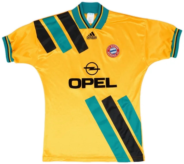 adidas 1993-96 Bayern Munich Away Shirt - 9/10 - (S)