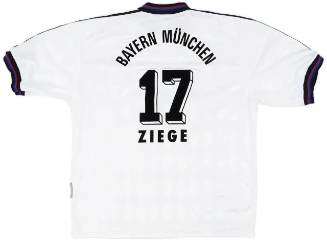 adidas 1996-98 Bayern Munich Away Shirt Ziege #17 - 9/10 - (XL)