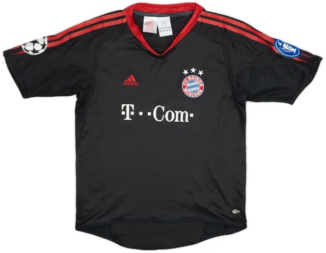 adidas 2004-05 Bayern Munich CL Shirt - 9/10 - (M.Boys)