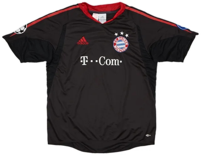 adidas 2004-05 Bayern Munich CL Shirt - 9/10 - (XL.Boys)