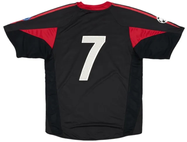 adidas 2004-05 Bayern Munich CL Shirt #7 (Scholl) - 5/10 - (M)