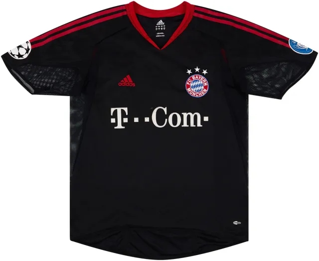 adidas 2004-05 Bayern Munich Match Issue Champions League Shirt Trochowski #34