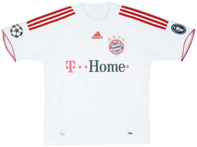 adidas 2008-09 Bayern Munich CL Shirt - 6/10 - (XL.Boys)