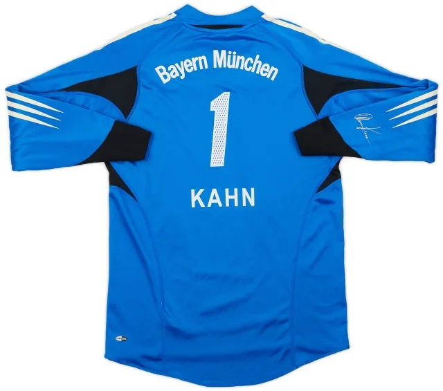 adidas 2004-05 Bayern Munich GK Shirt Kahn #1 - 9/10 - (XL.Boys)
