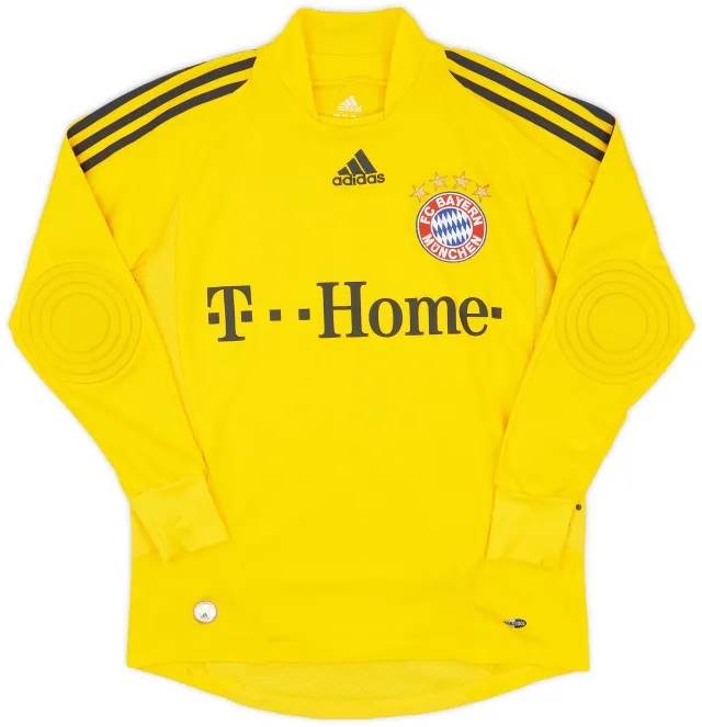 adidas 2008 Bayern Munich GK Shirt - 7/10 - (L.Boys)
