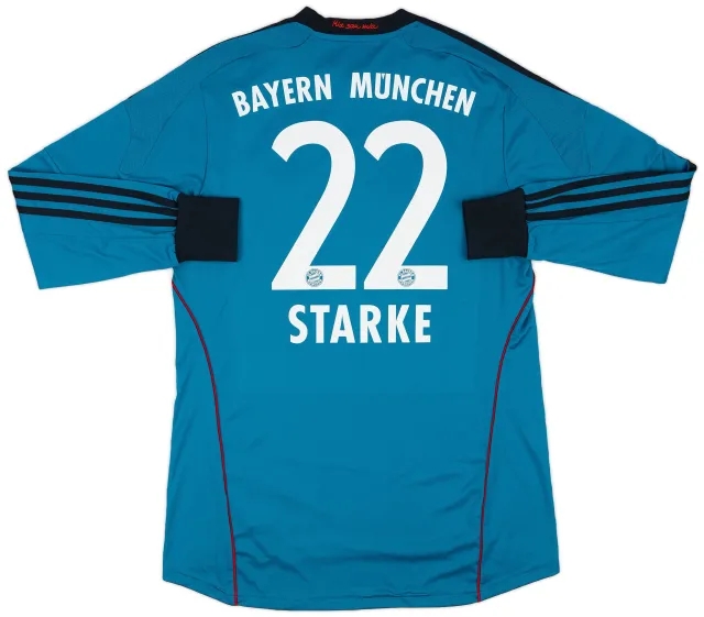adidas 2013-14 Bayern Munich GK Shirt Starke #22 - 7/10 - (M)