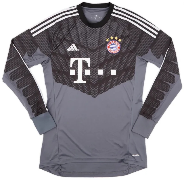 adidas 2014-15 Bayern Munich GK Shirt - 8/10 - (S)