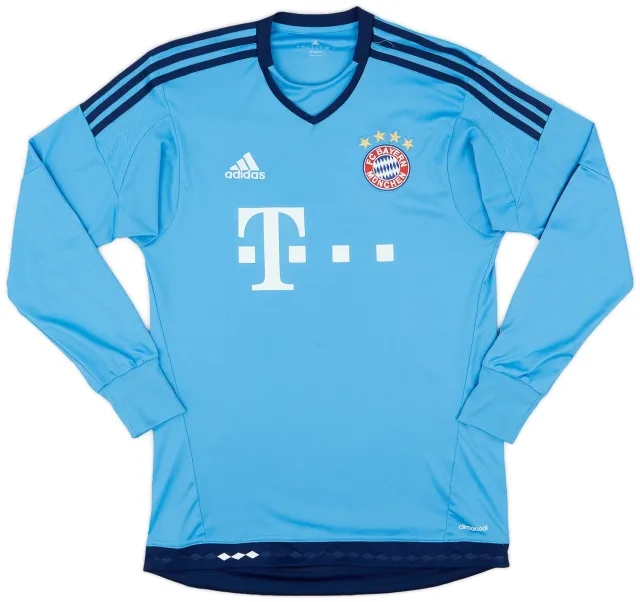 adidas 2014-15 Bayern Munich GK Shirt - 9/10 - (S)