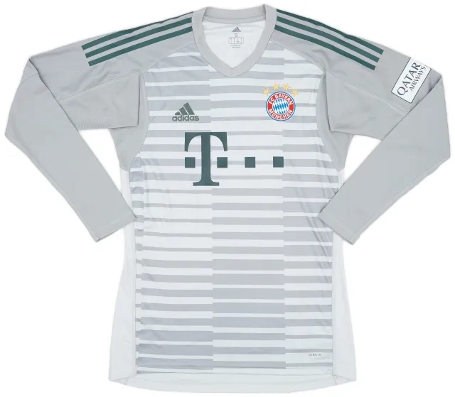 adidas 2018-19 Bayern Munich GK Shirt - 10/10 - (S)