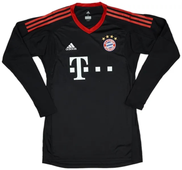 adidas 2017-18 Bayern Munich Authentic GK Shirt - 9/10 - (S)
