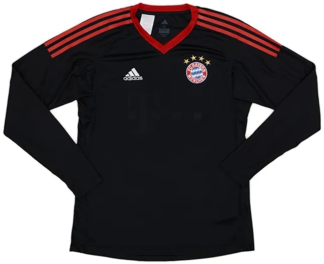 adidas 2017-18 Bayern Munich GK Shirt - 3/10 - (XL.Boys)