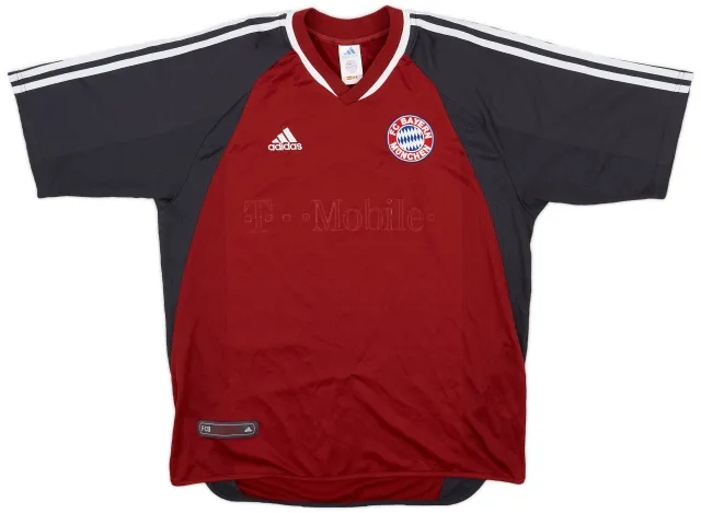 adidas 2001-02 Bayern Munich Home Shirt - 4/10 - (L)