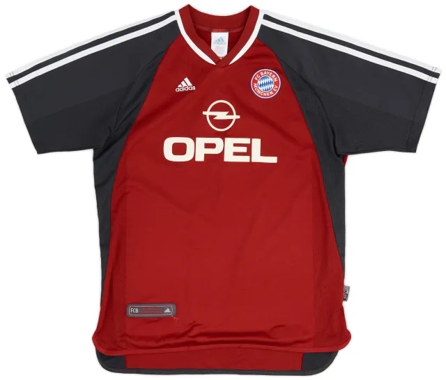 adidas 2001-02 Bayern Munich Home Shirt - 6/10 - (XL.Boys)