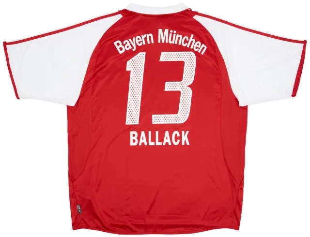 adidas Bayern Munich Mens SS Home Shirt 2003/04