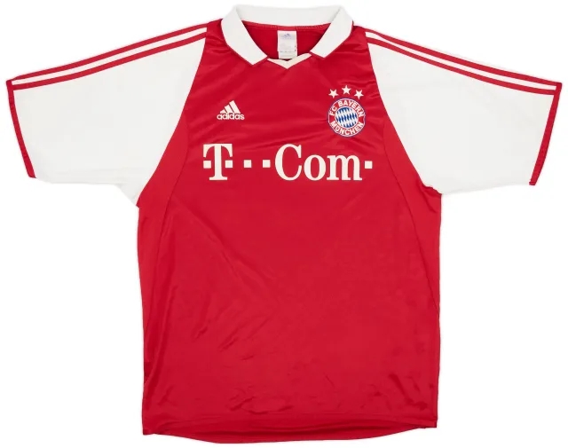 adidas 2003-04 Bayern Munich Home Shirt - 5/10 - (L)