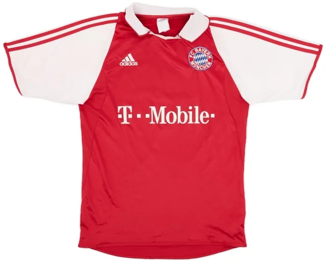 adidas 2003-04 Bayern Munich Home Shirt - 5/10 - (S)