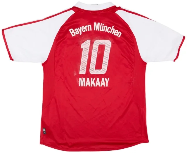 adidas 2003-04 Bayern Munich Home Shirt Makaay #10 - 5/10 - (XL.Boys)