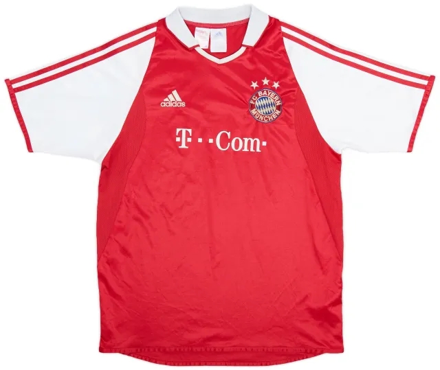 adidas 2004-05 Bayern Munich Home Shirt - 6/10 - (XL.Boys)