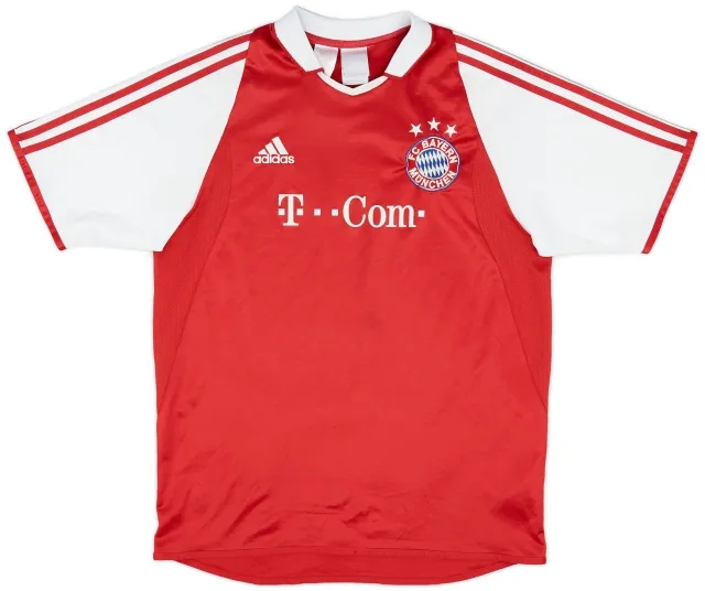 adidas 2004-05 Bayern Munich Home Shirt - 8/10 - (XL.Boys)