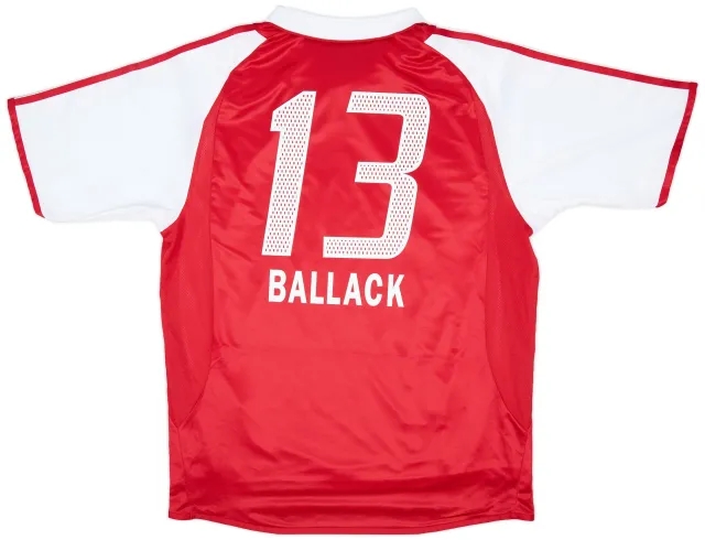 adidas 2004-05 Bayern Munich Player Issue Home Shirt Ballack #13 - 8/10 - (L)