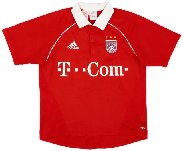 adidas 2005-06 Bayern Munich Home Shirt - 8/10 - (L.Boys)