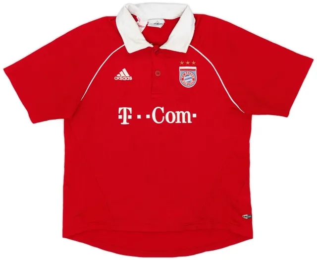 adidas 2005-06 Bayern Munich Home Shirt - 9/10 - (M.Boys)