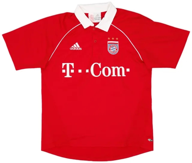 adidas 2005-06 Bayern Munich Home Shirt - 9/10 - (XL.Boys)